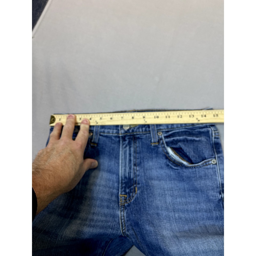 Arizona Jeans Mens 30X32 Blue‎ Denim Straight Flex Skinny Adult Pants - Picture 12 of 16